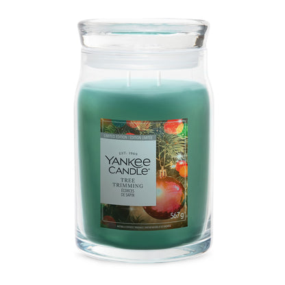 TREE TRIMMING -SIGNATURE - Yankee Candle- Giara Grande - NATALE