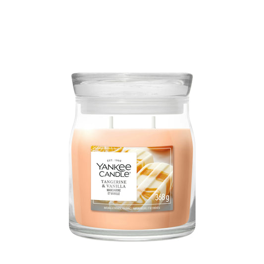TANGERINE E VANILLA -SIGNATURE - Yankee Candle- Giara Grande