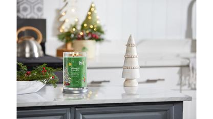 SHIMMERING CHRISTMAS TREE - Candela Tumbler Grande - Signature - Yankee Candle