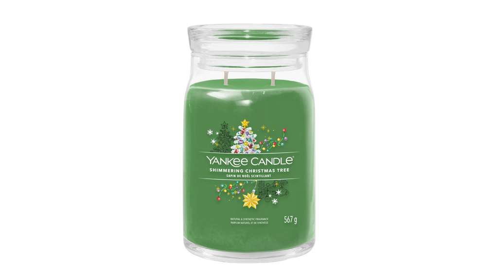 SHIMMERING CHRISTMAS TREE -Yankee Candle- Giara Grande-Signature - NATALE