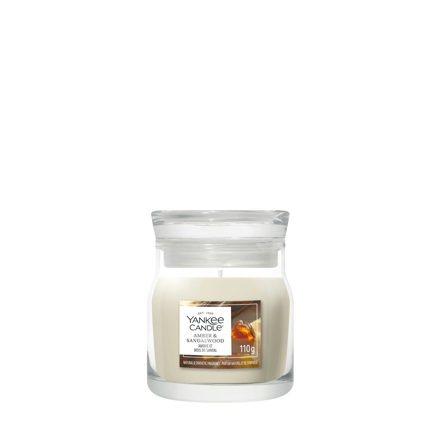 AMBER E SANDALWOOD -Yankee Candle- Giara Piccola-signature