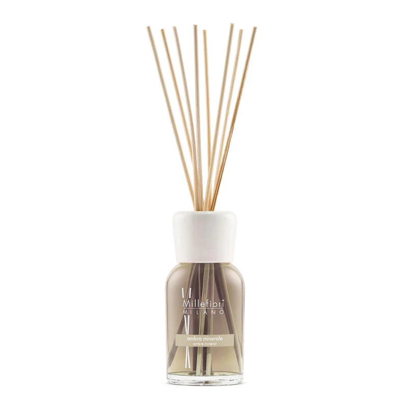 AMBRA MINERALE -Millefiori Milano- Diffusore a Bastoncino Medio (100ml)