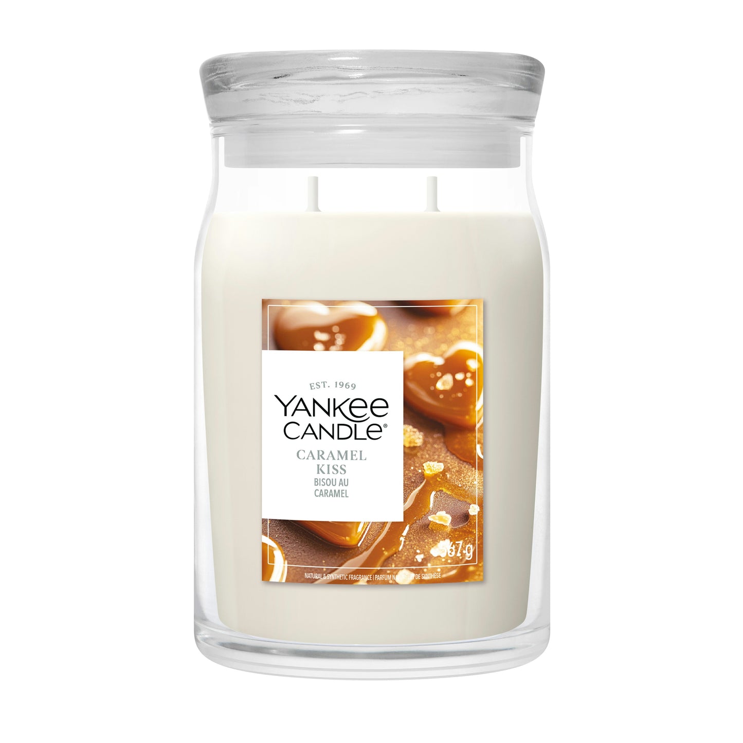 CARAMEL KISS -Yankee Candle- Giara Grande -signature