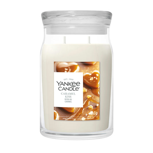 CARAMEL KISS -Yankee Candle- Giara Grande -signature