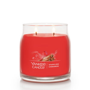 SPARKLING CINNAMON -Signature - Yankee Candle- Giara Media - NATALE