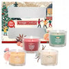 CONFEZIONE 4 CANDELE VOTIVE IN VETRO - Yankee Candle - Confezione Regalo APRES SKI (Copia)