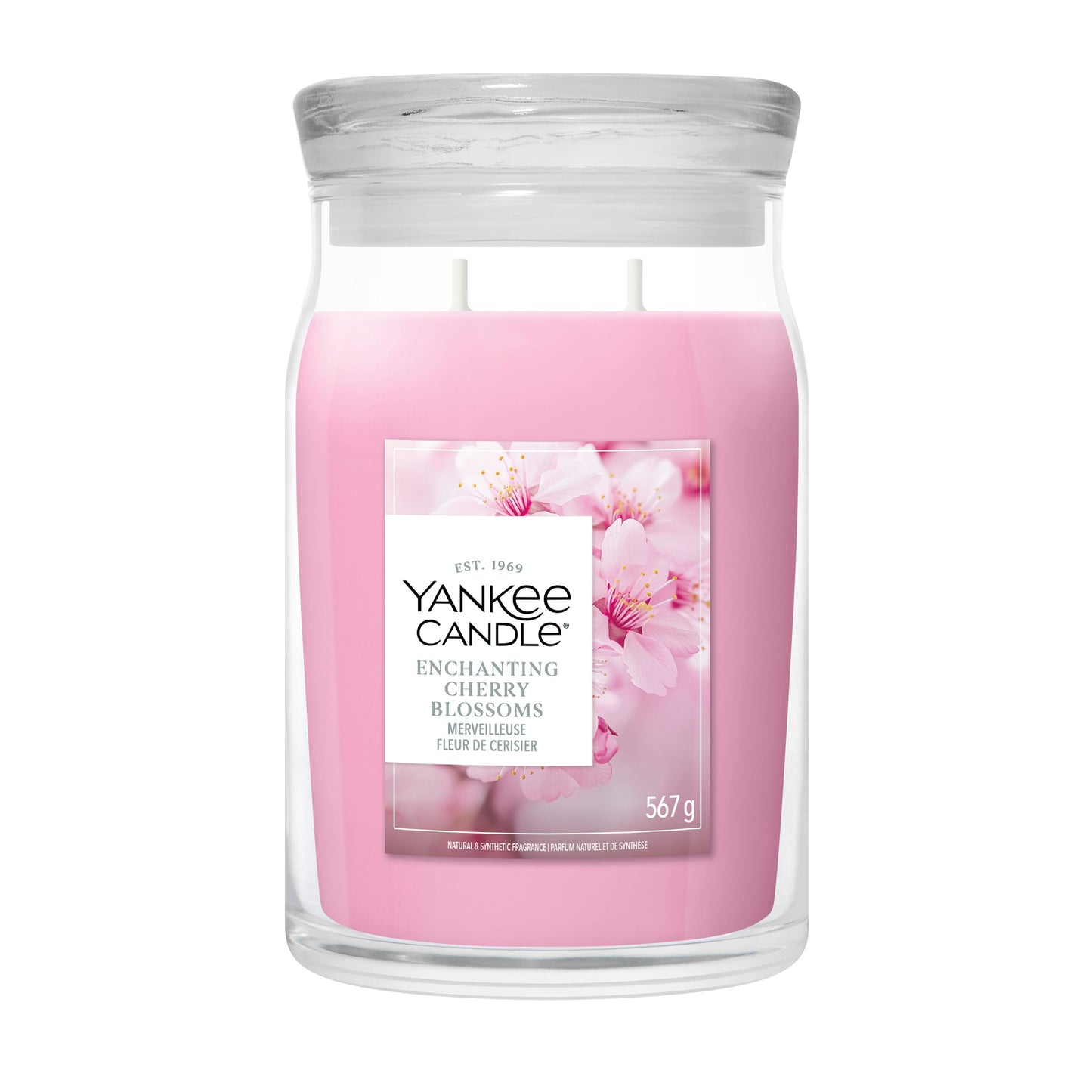 ENCHANTING CHERRY BLOSSOMS -SIGNATURE - Yankee Candle- Giara Grande