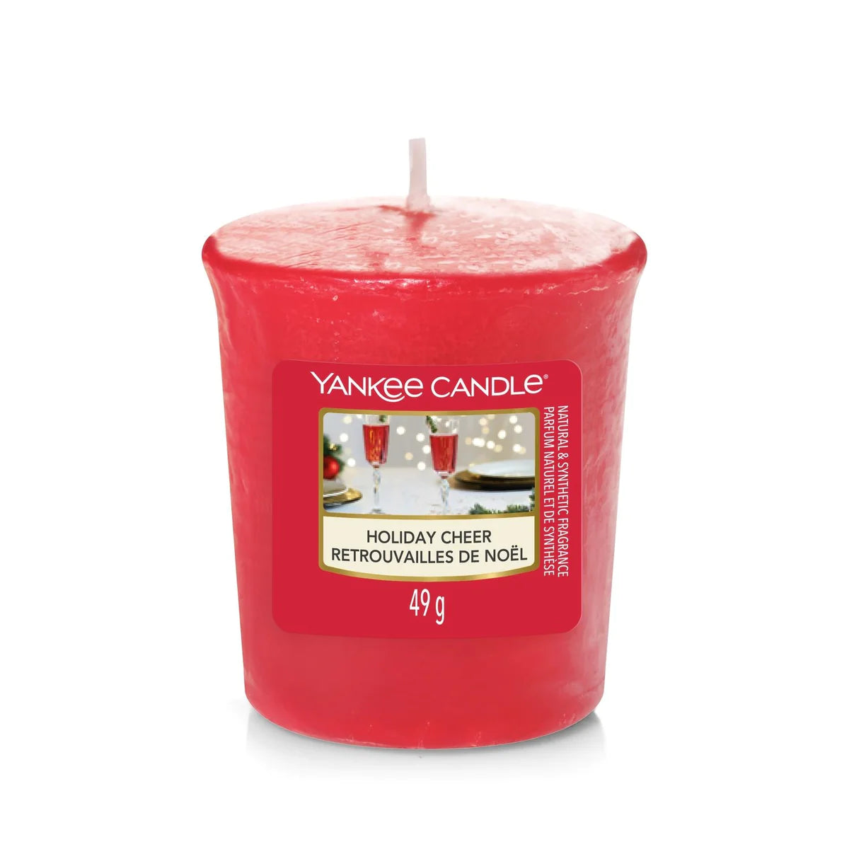HOLIDAY CHEER -Yankee Candle- Candela Sampler - NATALE
