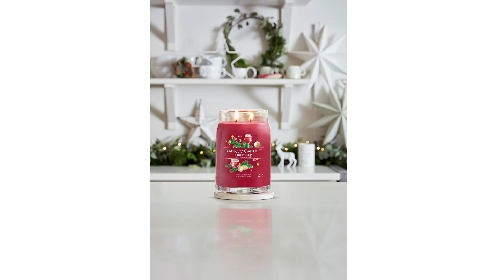 HOLIDAY CHEER-Yankee Candle- Giara Grande-Signature - NATALE