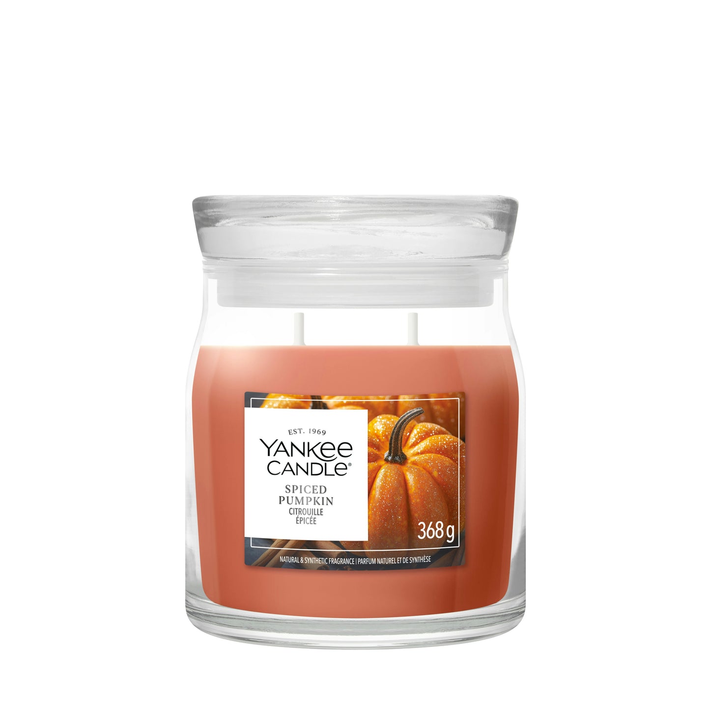 SPICED PUMPKIN- Yankee Candle- Giara Media - signature