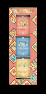 CANDELE 3 VOTIVE IN VETRO - Yankee Candle - Confezione Regalo -Hello Italy primavera 2025