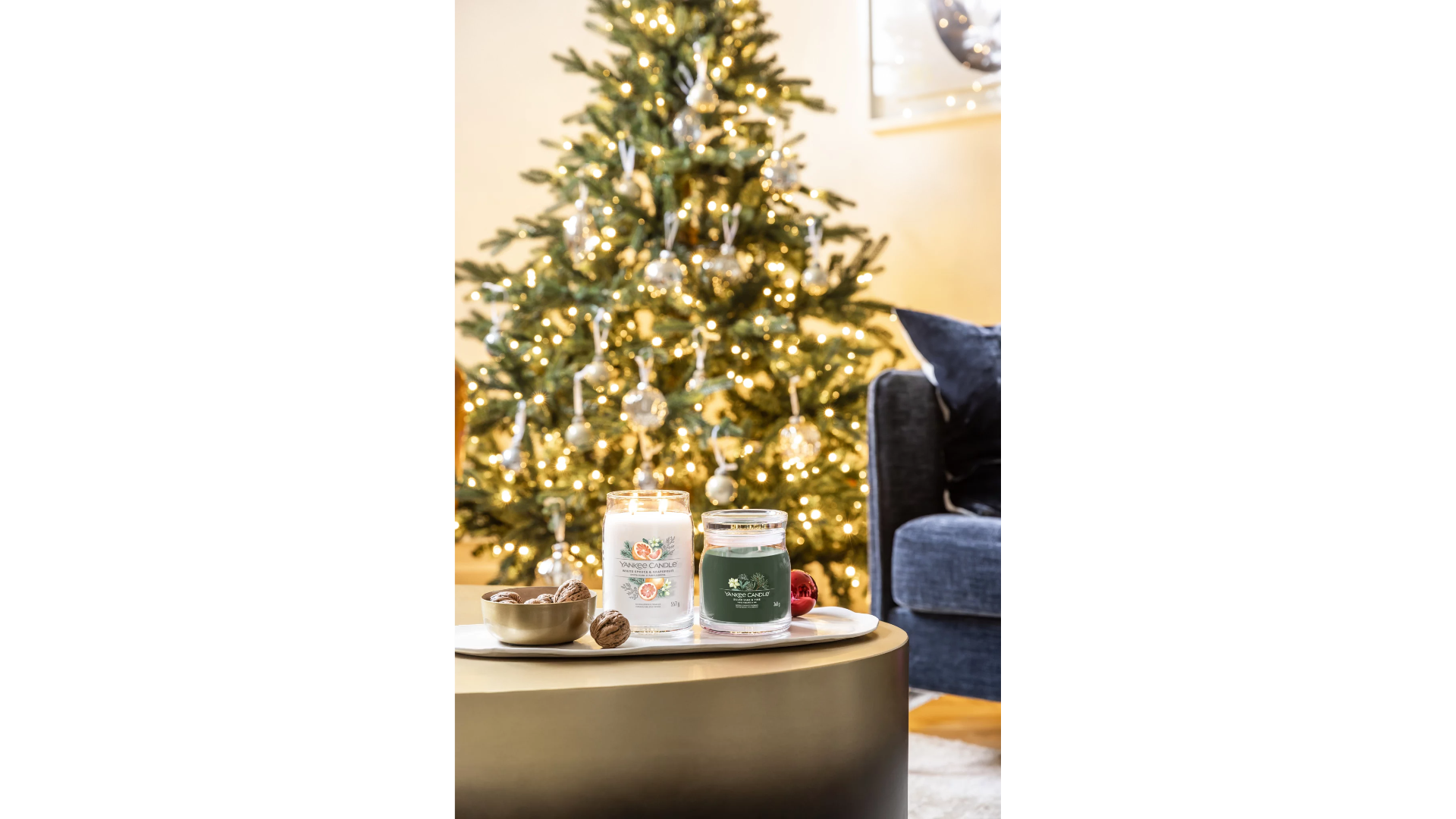 SILVER SAGE & PINE -Signature - Yankee Candle- Giara Media - NATALE