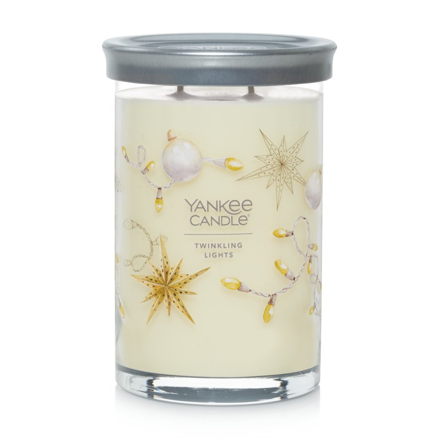 TWINKLING LIGHTS - Candela Tumbler Grande - Signature - Yankee Candle