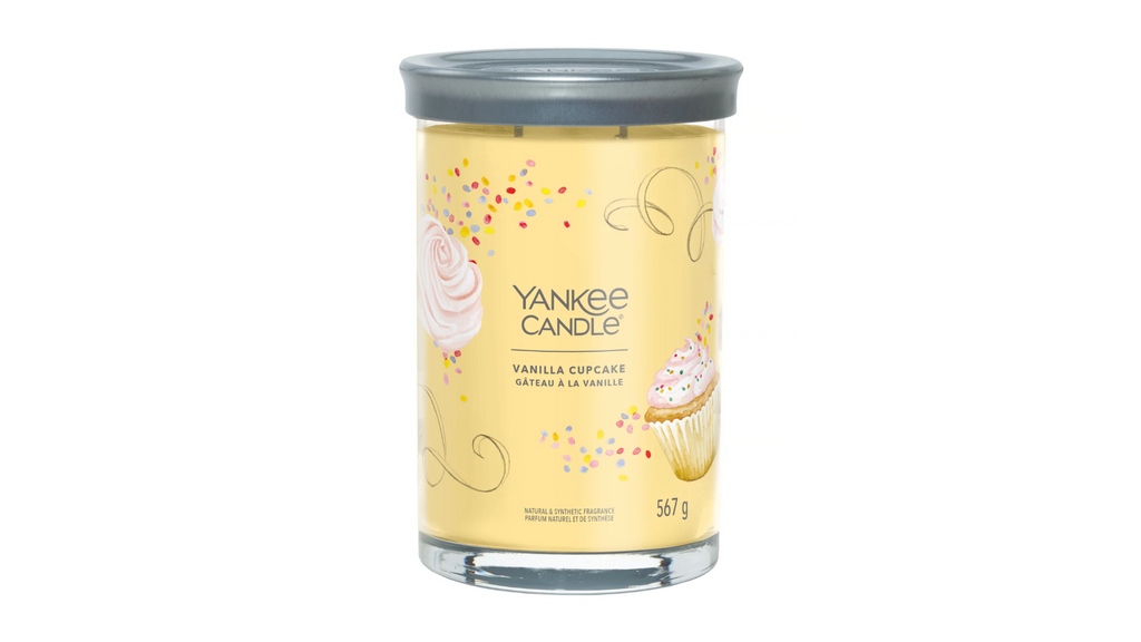 VANILLA CUPCAKE - Candela Tumbler Grande - Signature - Yankee Candle