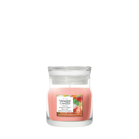 WHITE STRAWBERRY BELLINI -Yankee Candle- Giara Piccola