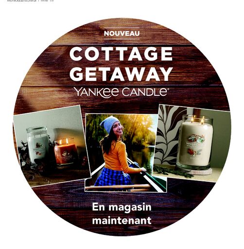 WOODLAND WEEKEND MEMORIES -Signature - Yankee Candle-  cottage gateway - Giara Media
