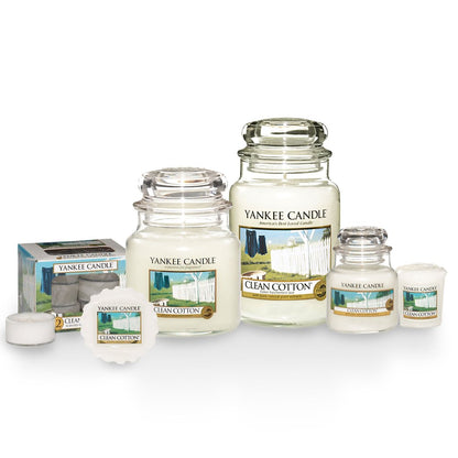 CLEAN COTTON -Yankee Candle- Charming Scents Kit Iniziale Geometric