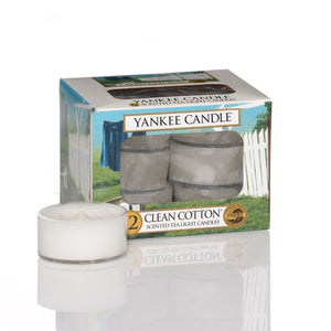 CLEAN COTTON -Yankee Candle- Tea Light