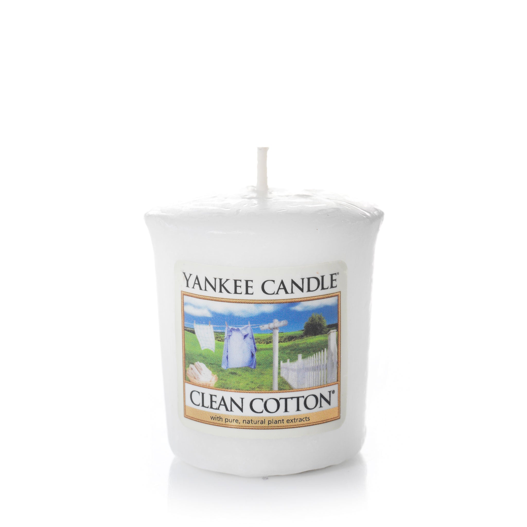 CLEAN COTTON -Yankee Candle- Candela Sampler