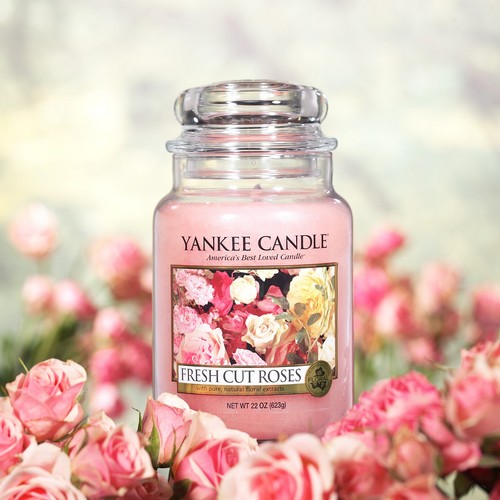 FRESH CUT ROSES -Yankee Candle- Giara Grande