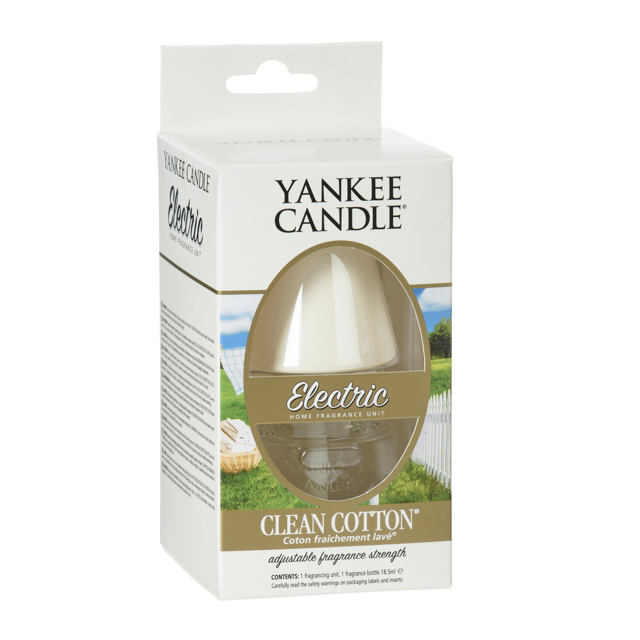 CLEAN COTTON -Yankee Candle- Diffusore Elettrico ScentPlug