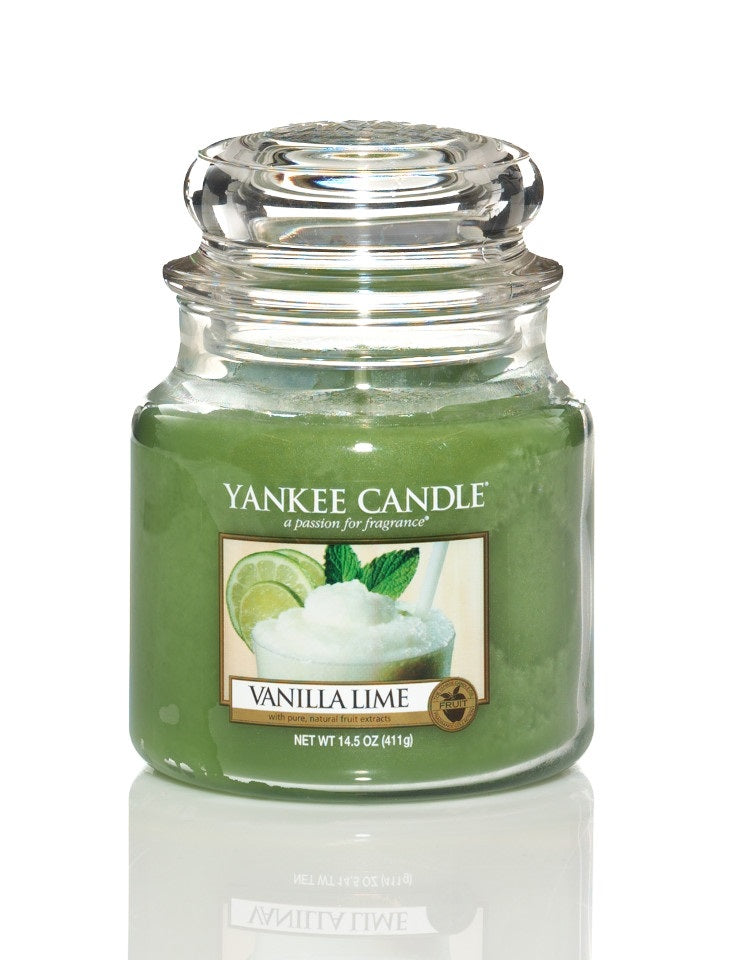 VANILLA LIME -Yankee Candle- Giara Media – Candle With Care