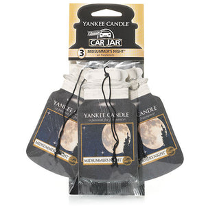 MIDSUMMER'S NIGHT -Yankee Candle- Car Jar Confezione Bonus da 3