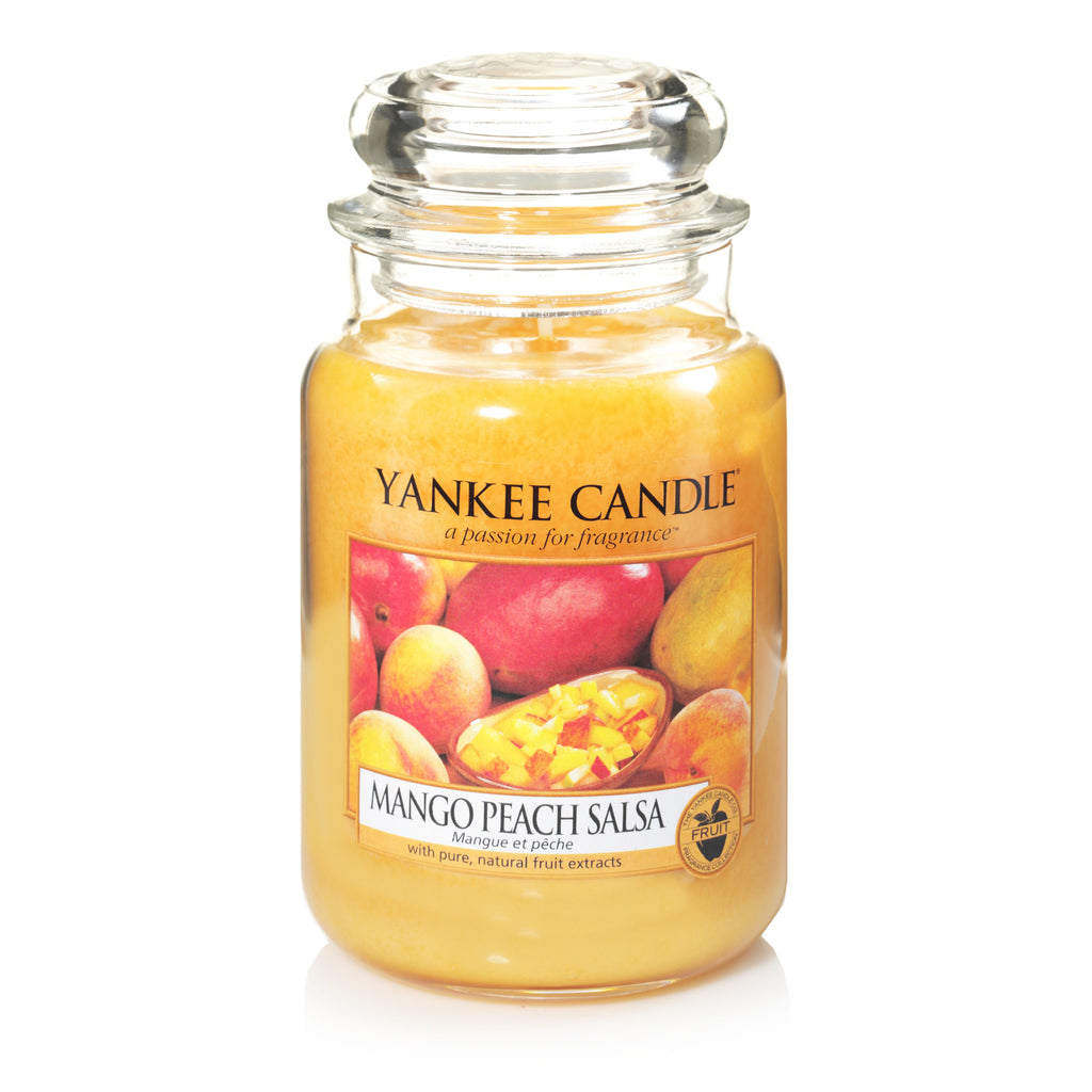 MANGO PEACH SALSA -Yankee Candle- Giara Grande