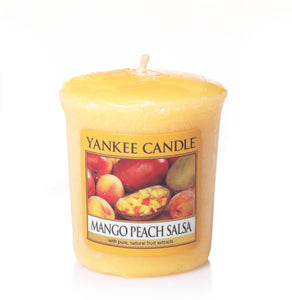 MANGO PEACH SALSA -Yankee Candle- Candela Sampler