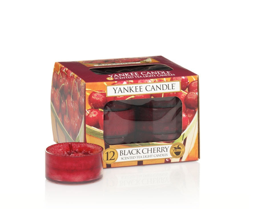 BLACK CHERRY -Yankee Candle- Tea Light