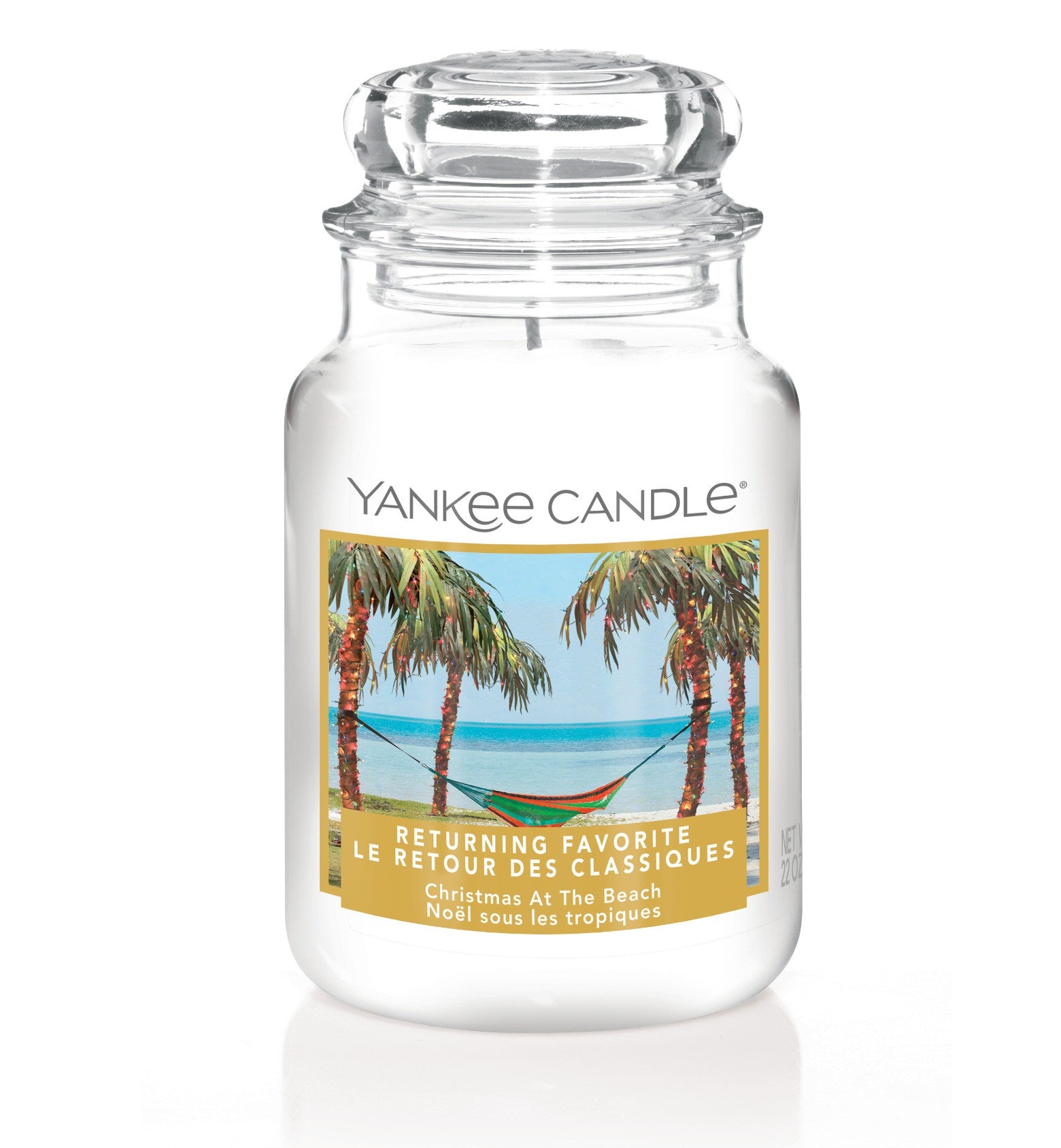 CHRISTMAS AT THE BEACH -Yankee Candle- Giara Grande