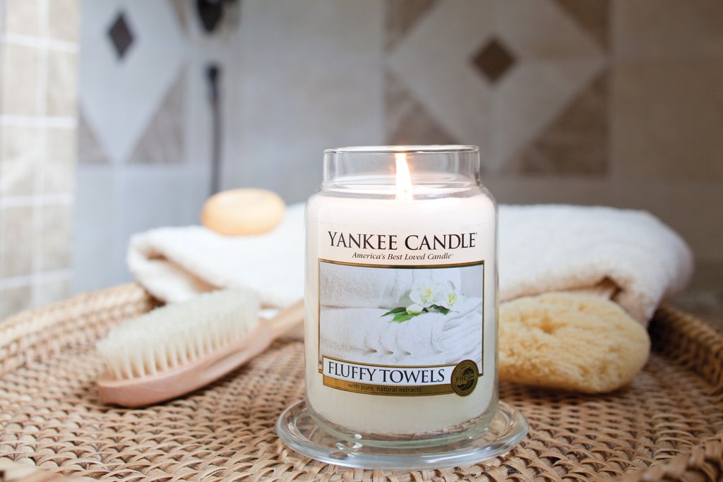 FLUFFY TOWELS -Yankee Candle- Sfere Profumate