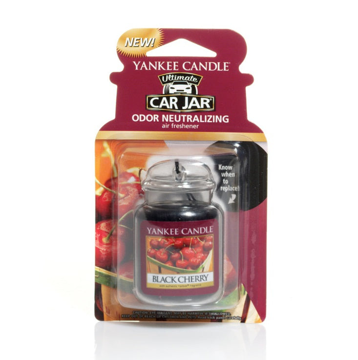 BLACK CHERRY -Yankee Candle- Car Jar Ultimate