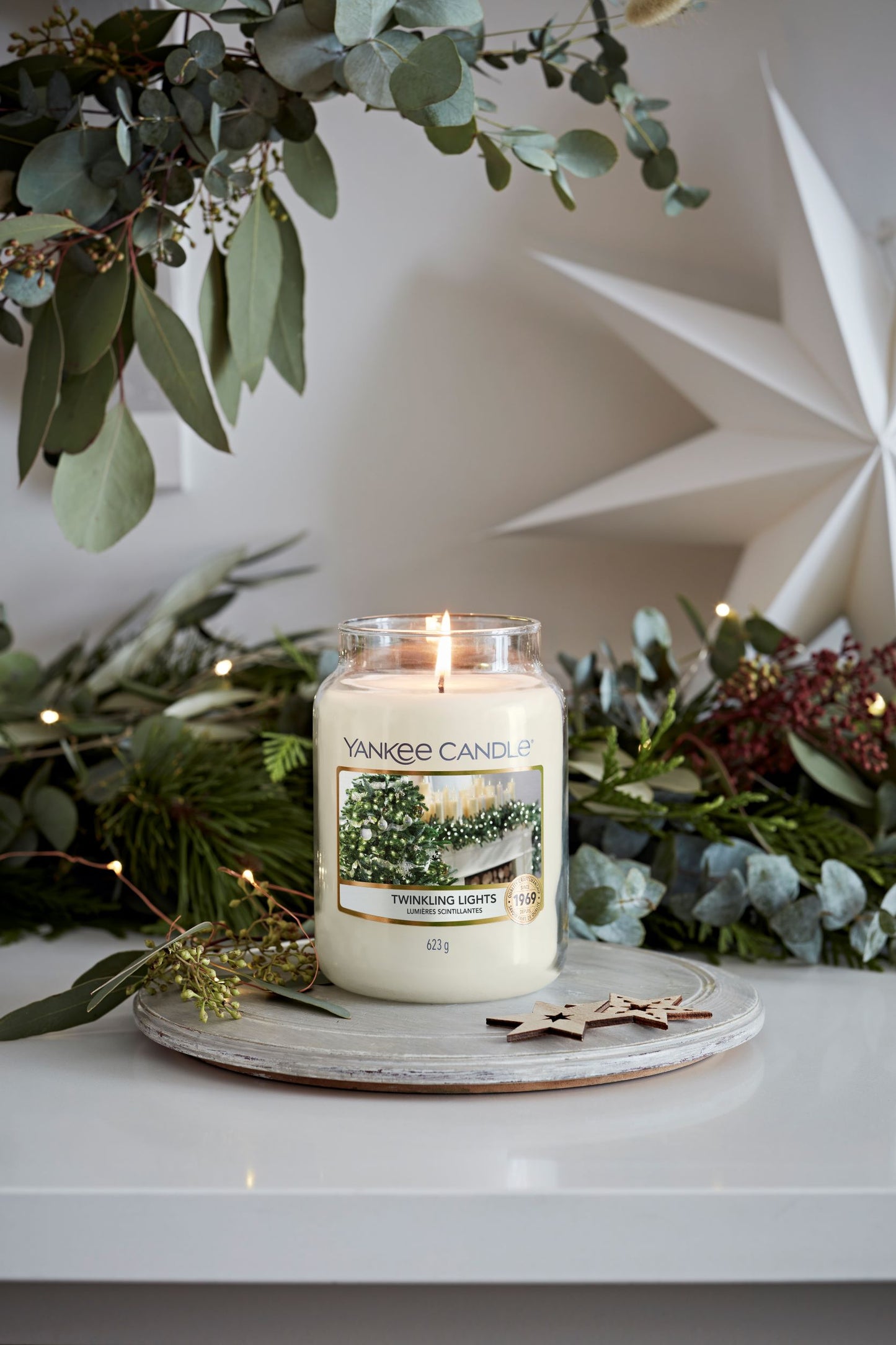 TWINKLING LIGHTS -Yankee Candle- Candela Sampler