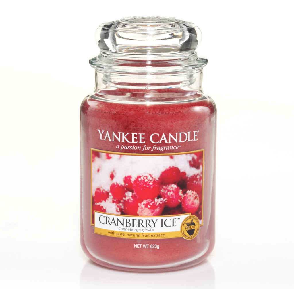 CRANBERRY ICE -Yankee Candle- Giara Grande