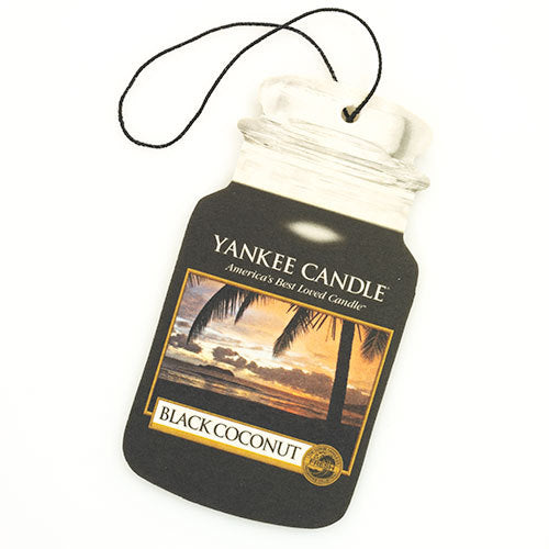 BLACK COCONUT -Yankee Candle- Car Jar