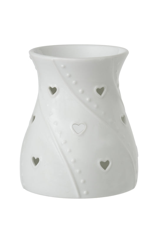 WHITE HEARTS -Yankee Candle- Bruciatore