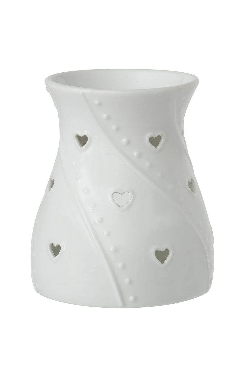 WHITE HEARTS -Yankee Candle- Bruciatore