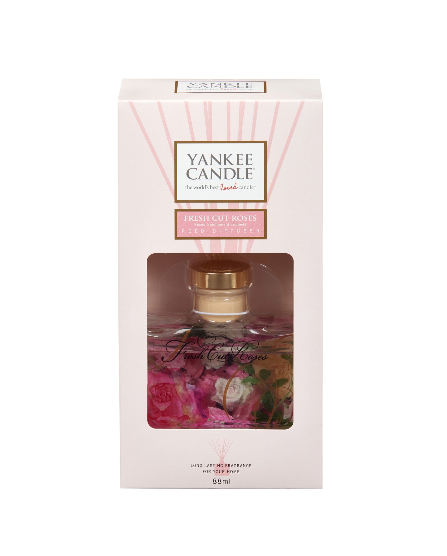 FRESH CUT ROSES -Yankee Candle- Reed Diffuser