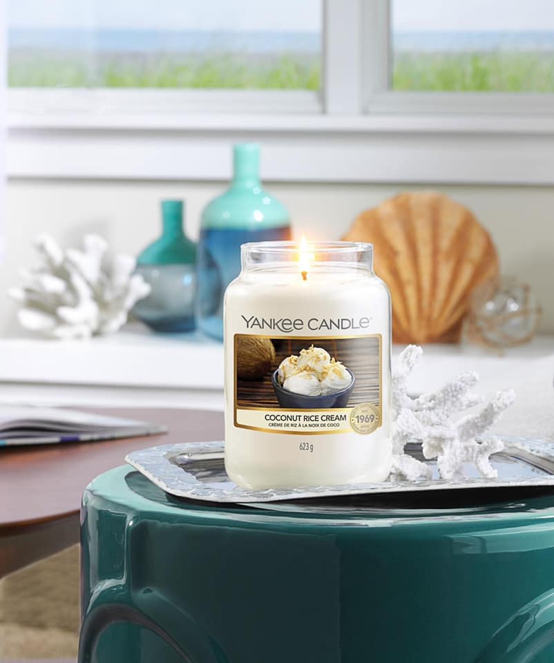 COCONUT RICE CREAM -Yankee Candle- Tart Cera da Fondere