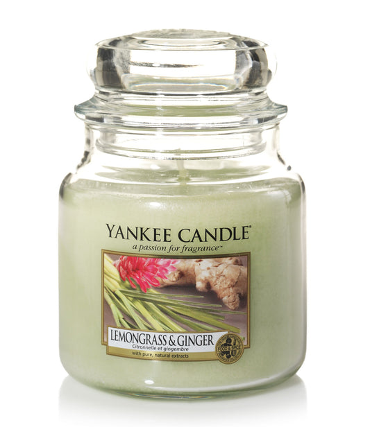 LEMONGRASS & GINGER -Yankee Candle- Giara Media