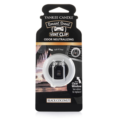 BLACK COCONUT -Yankee Candle- Smart Scent Vent Clip