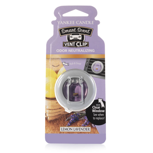 LEMON LAVENDER -Yankee Candle- Smart Scent Vent Clip