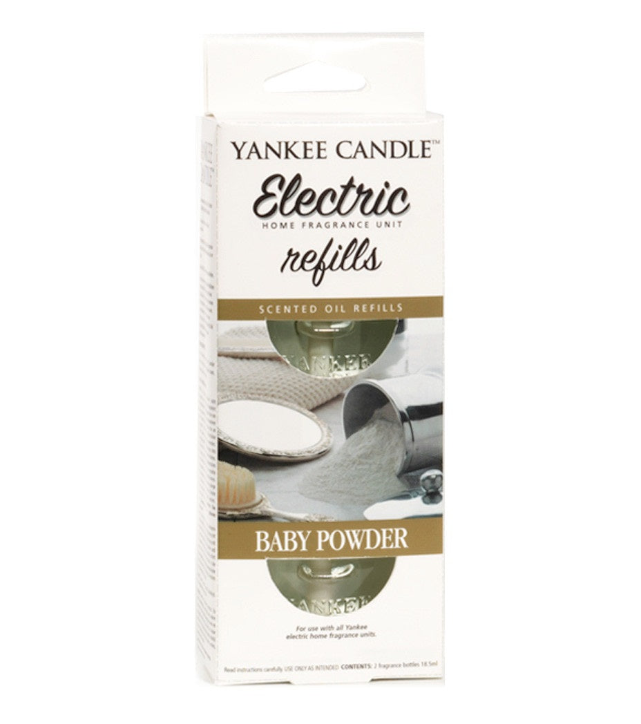 BABY POWDER -Yankee Candle- Ricarica Refill per Diffusore Elettrico ScentPlug