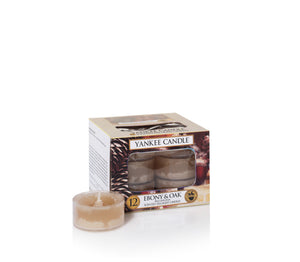 EBONY & OAK -Yankee Candle- Tea Light