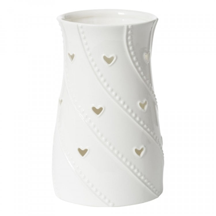 WHITE HEARTS -Yankee Candle- Porta Giara