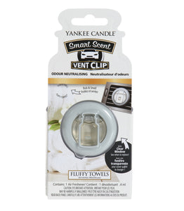 FLUFFY TOWELS -Yankee Candle- Smart Scent Vent Clip
