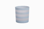 COASTAL STRIPE -Yankee Candle- Porta Candela Sampler Bianco