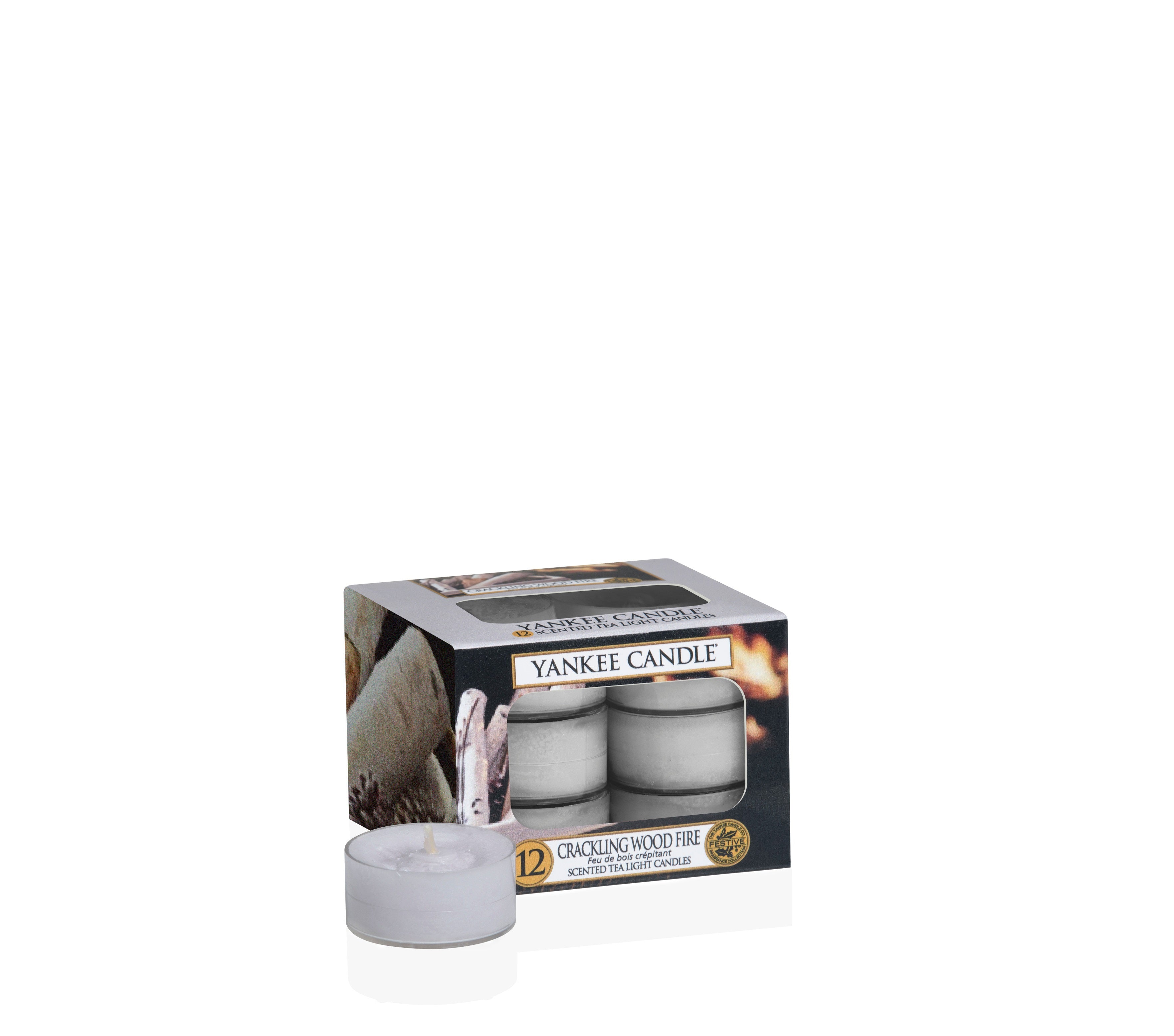 CRACKLING WOOD FIRE -Yankee Candle- Tea Light