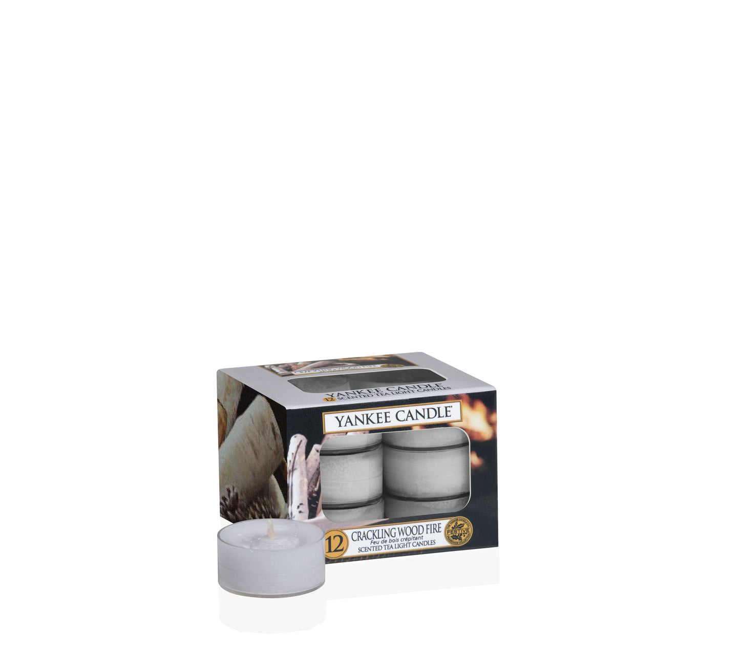 CRACKLING WOOD FIRE -Yankee Candle- Tea Light